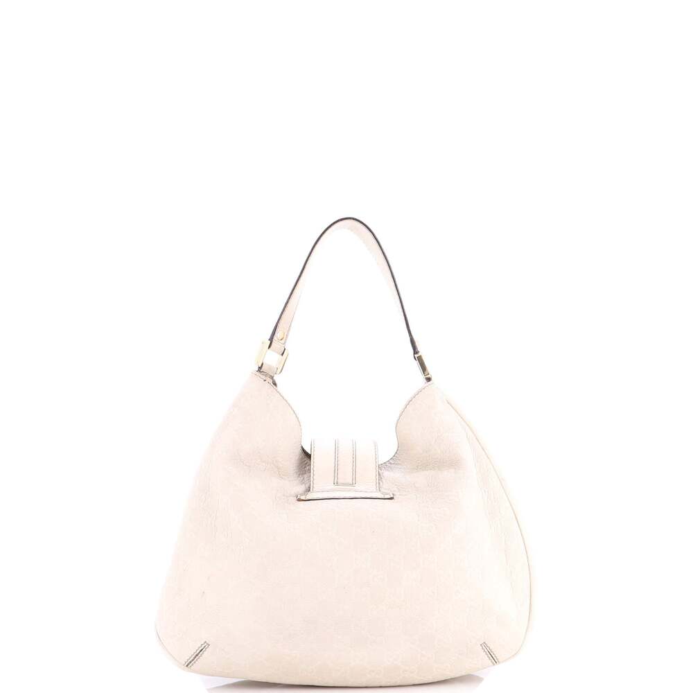 New Ladies Web Hobo Guccissima Leather #191809G10B - Picture 3 of 9